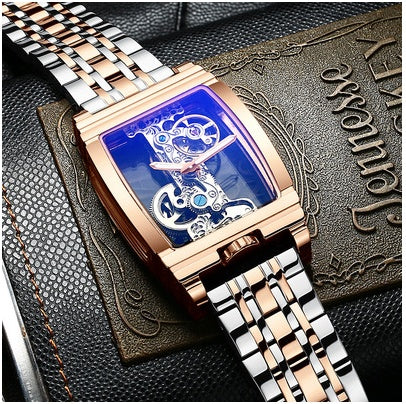 Skeleton Mechanical Watch – Waterproof Design