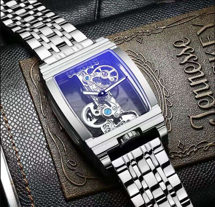 Skeleton Mechanical Watch – Waterproof Design