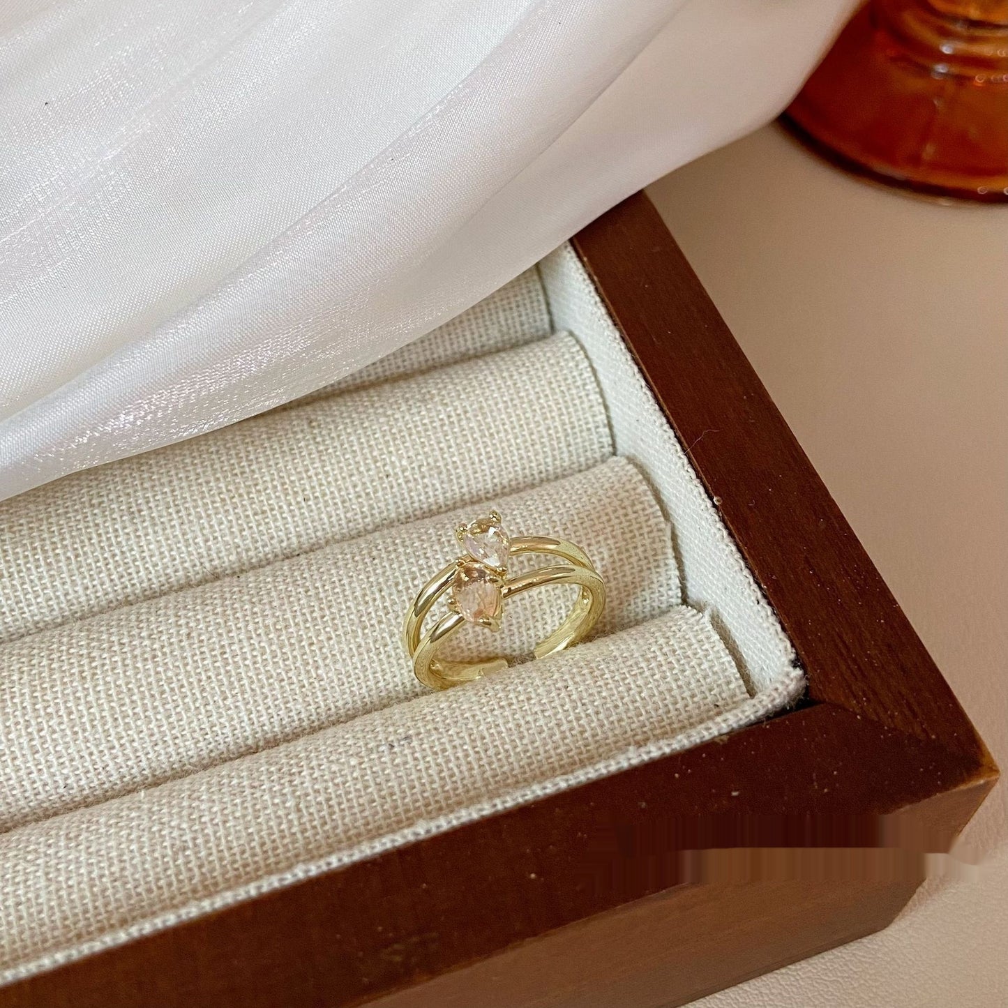 Fashion Creative Color Zircon Ring For Women