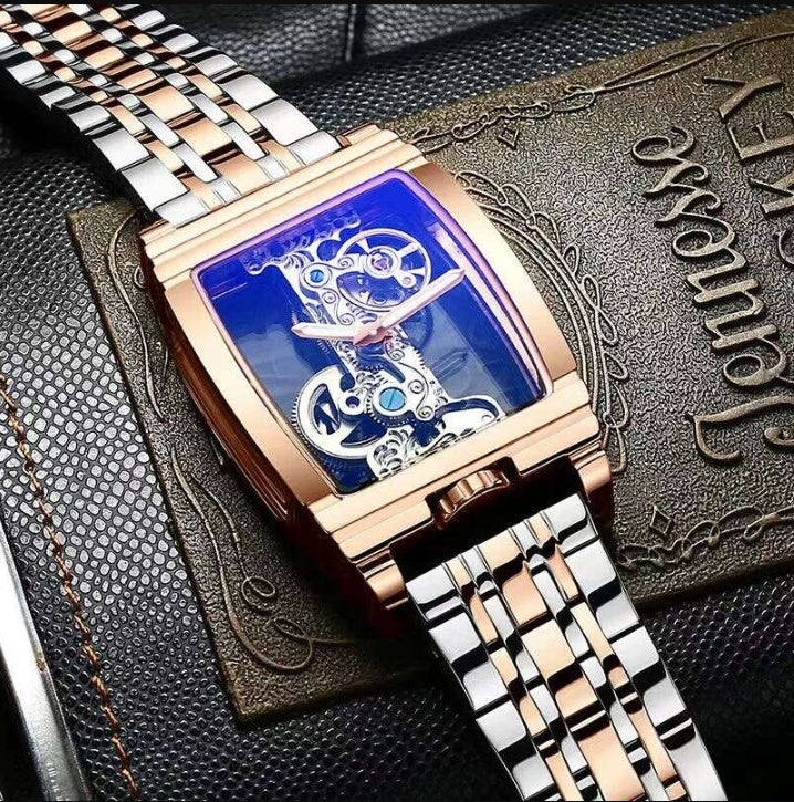 Skeleton Mechanical Watch – Waterproof Design