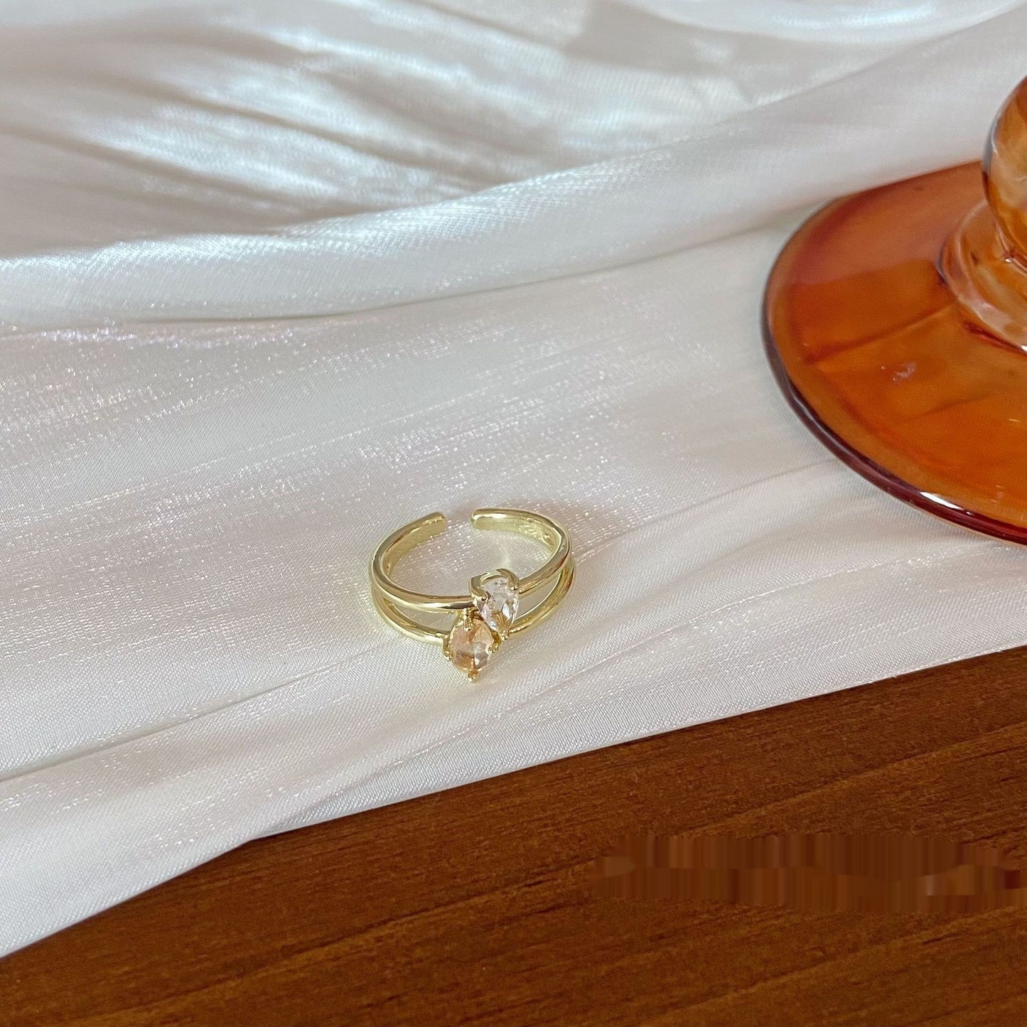 Fashion Creative Color Zircon Ring For Women