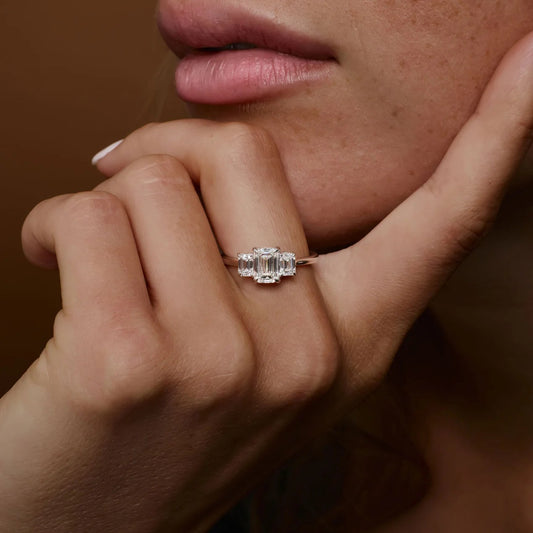 Elegant Graceful Wedding Proposal Couple Ring